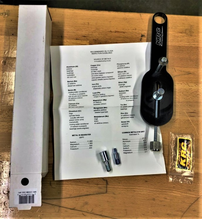 Oil Filter Inspection Tool